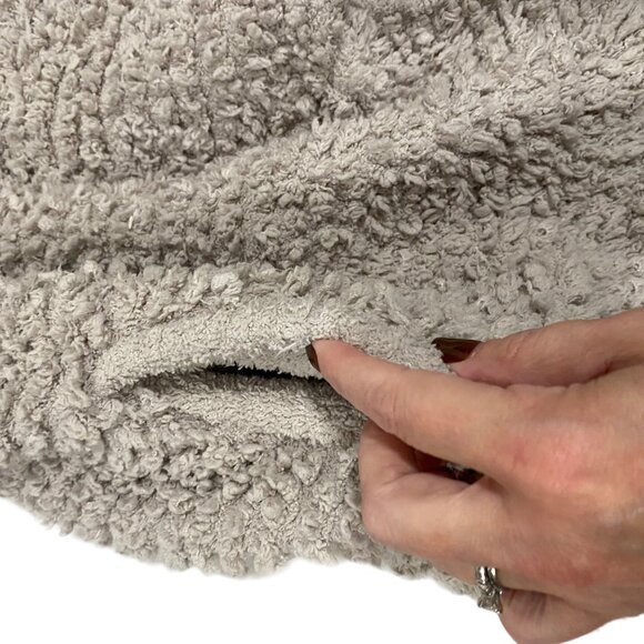 Barefoot Dreams CozyChic Sand Fuzzy Loop Fringe Cascading Vest Size‎ XS - Picture 5 of 7